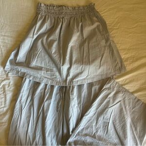 Free People Corfu Tube Set in Grey Dawn